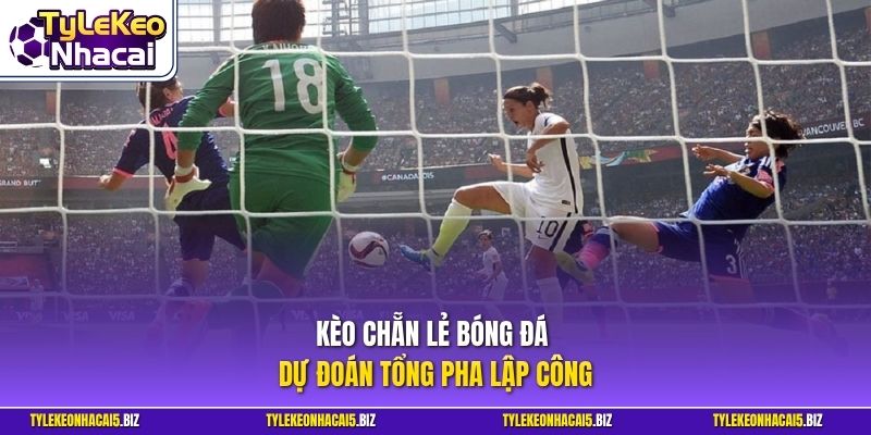 Kèo chẵn lẻ bóng đá dự đoán tổng pha lập công