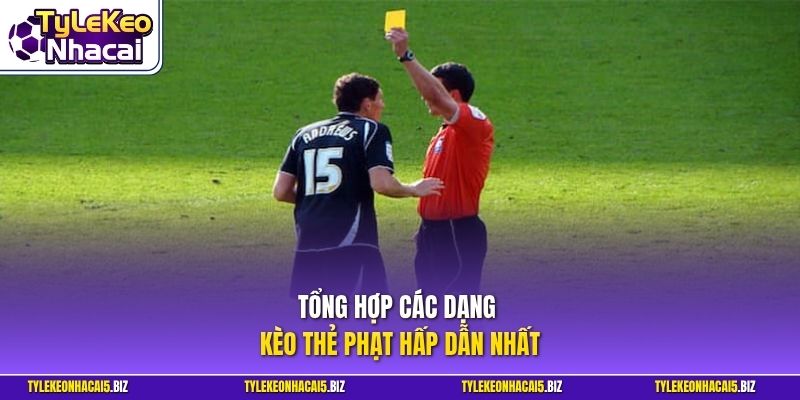 Tổng hợp các dạng kèo thẻ phạt hấp dẫn nhất